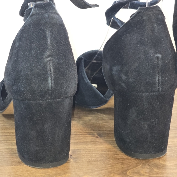 Hudson London Made In Portugal Nena Suede Heels Women's Size 8US/EUR 39 - Picture 7 of 10